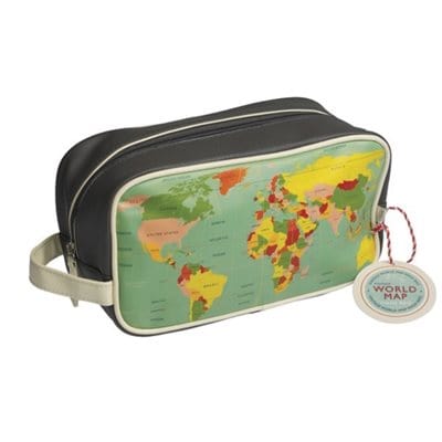 Trousse de toilette - Carte du monde