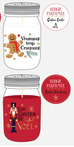 Bougie Pot Mason Noël