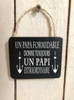 Etiquette cadeau - Fête des pères