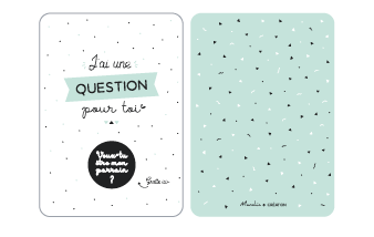 Carte de souhait - à gratter  - Veux-tu être mon parrain?