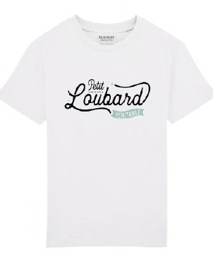 T-shirt  - garçon  - Petit loubard véritable...