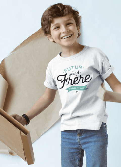 T-shirt  - garçon  - Futur grand frère...
