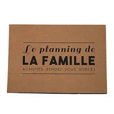 Planning de la semaine