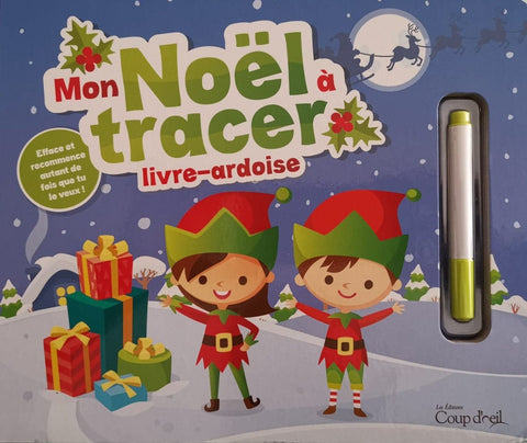 Livre ardoise - Mon Noël à tracer