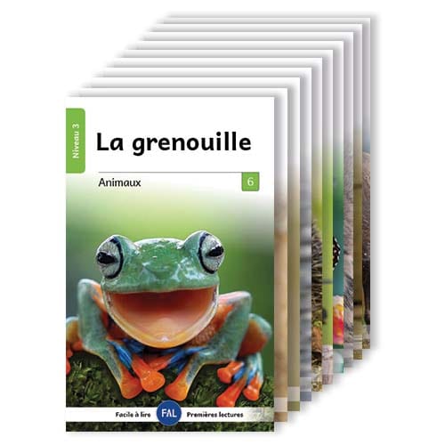 Ensemble Facile à lire - Les animaux 3 - Niveau 3