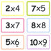 Cartatoto - Les multiplications