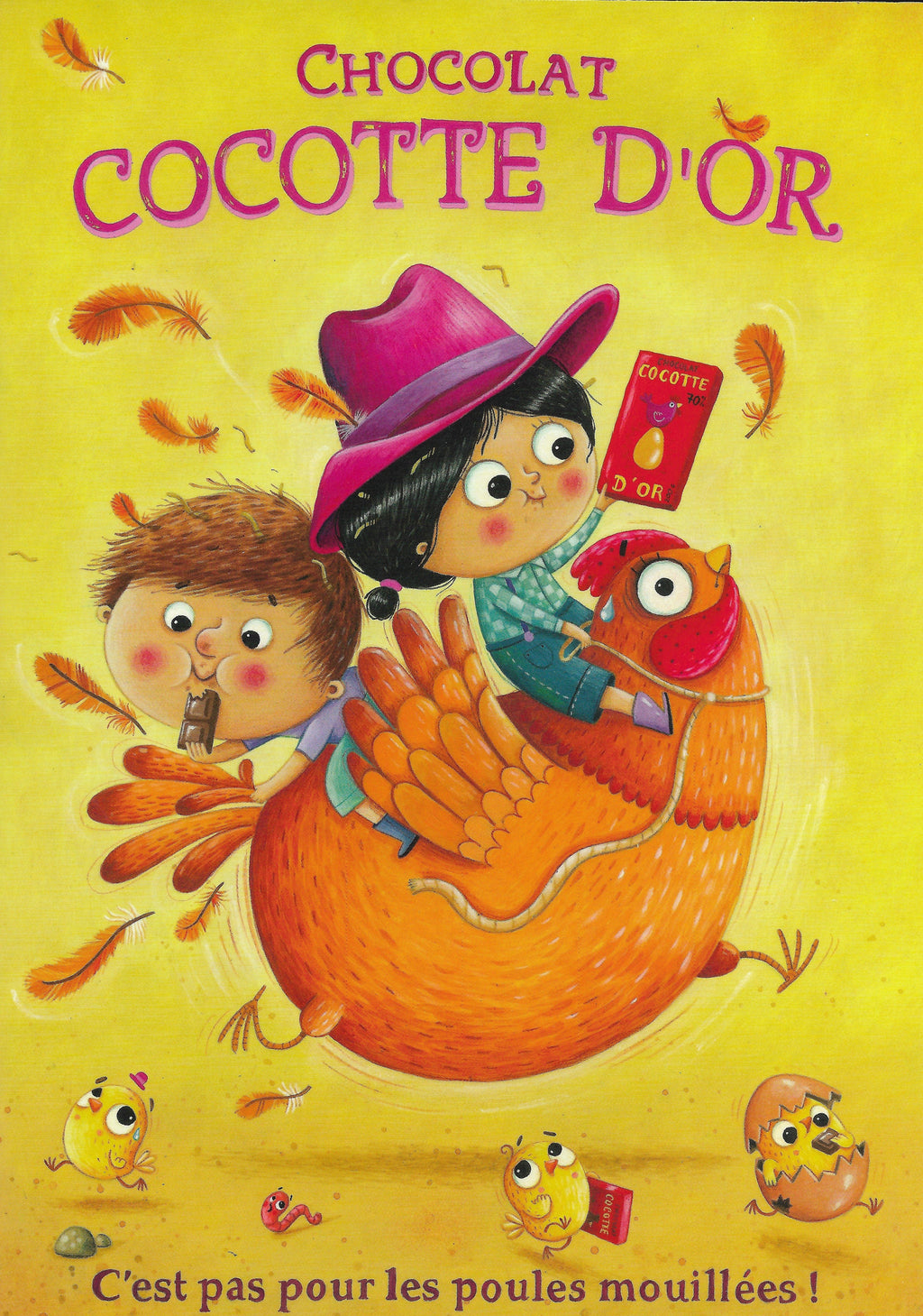 Cahier de brouillon - Chocolat Cocotte d'or