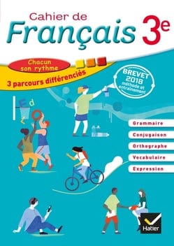 Cahier de français 3e ( 9e année)