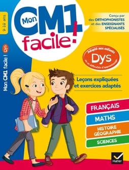 Ma 4e facile! Adapté aux enfants DYS ou en difficulté d’apprentissage