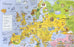 Atlas illustré avec un planisphère géant