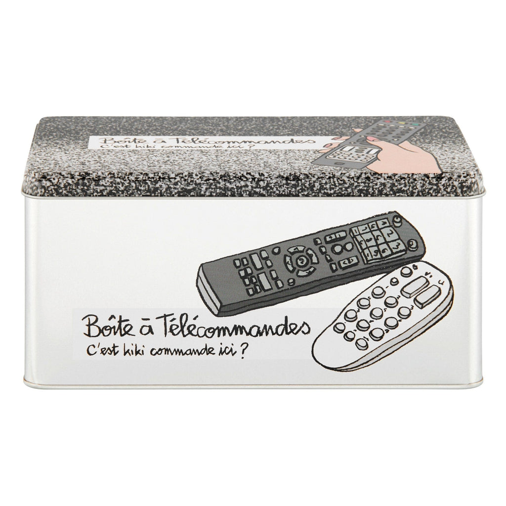 Boîte de rangement -  Télécommande "Kiki commande ici?"