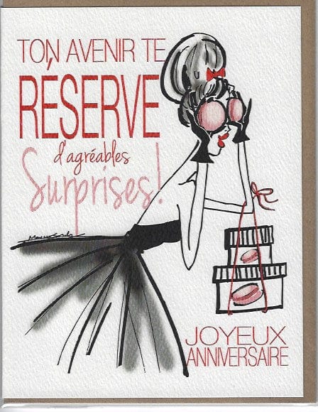 Carte de souhait - Anniversaire - Ton avenir te reserve...