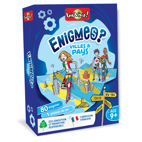 Énigmes ? - Villes et pays