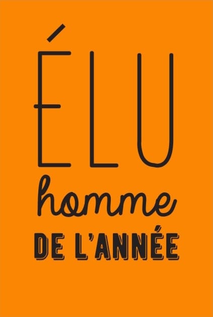 Aimant - Élu l'homme de l'année