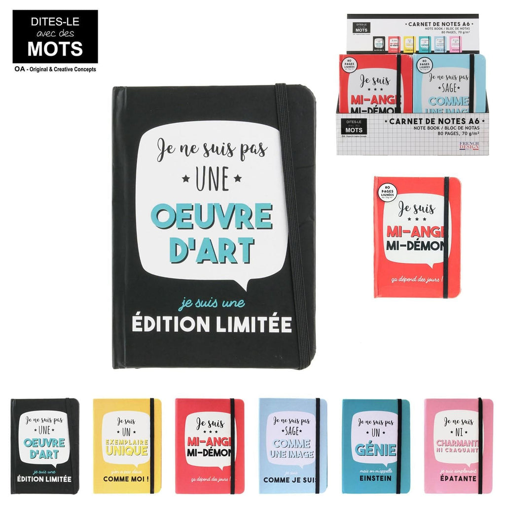 Carnet de Notes: Dites-le ...