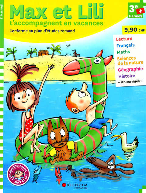 Max et Lili t'accompagnent en vacances - 3e Harmos ( 2e année )