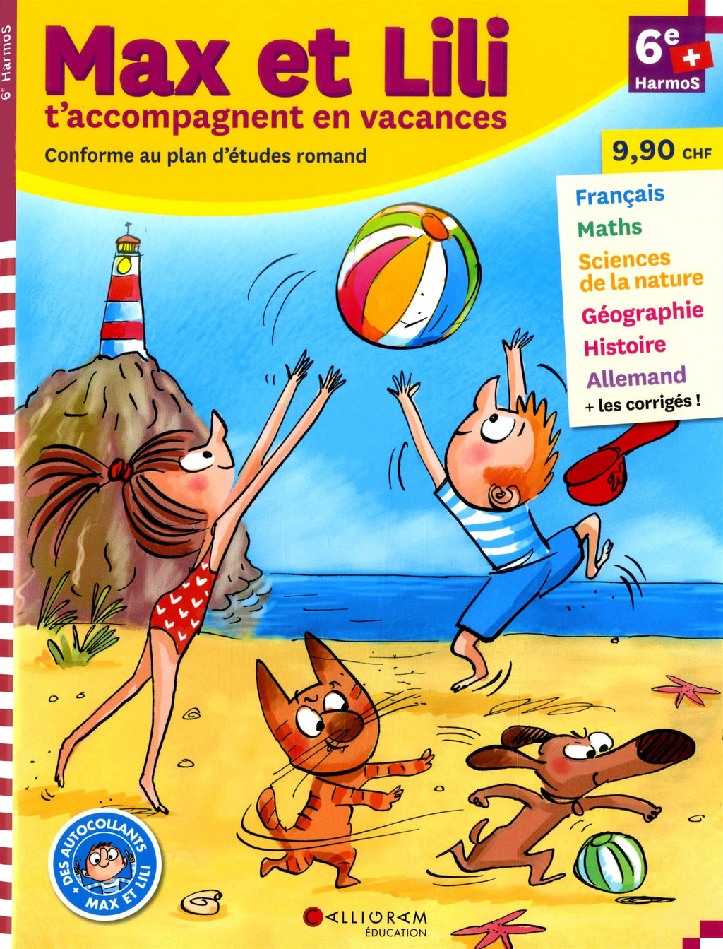 Max et Lili t'accompagnent en vacances - 6e Harmos ( 5e année )