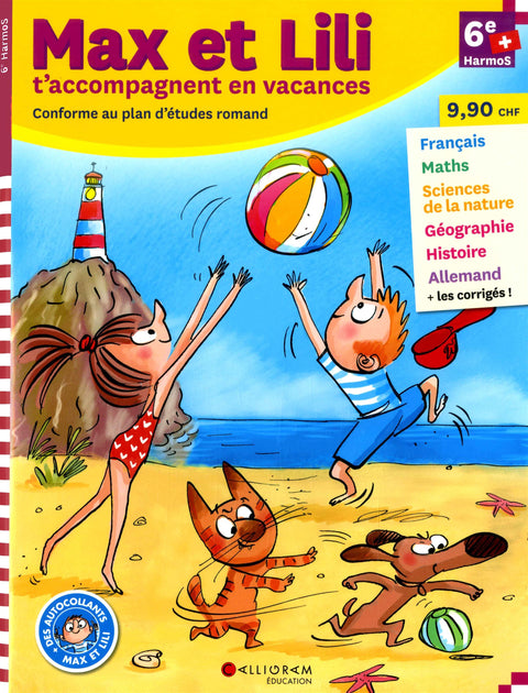 Max et Lili t'accompagnent en vacances - 6e Harmos ( 5e année )