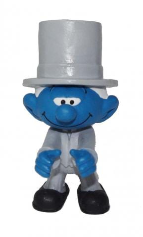 Figurine - Schtroumpf marié