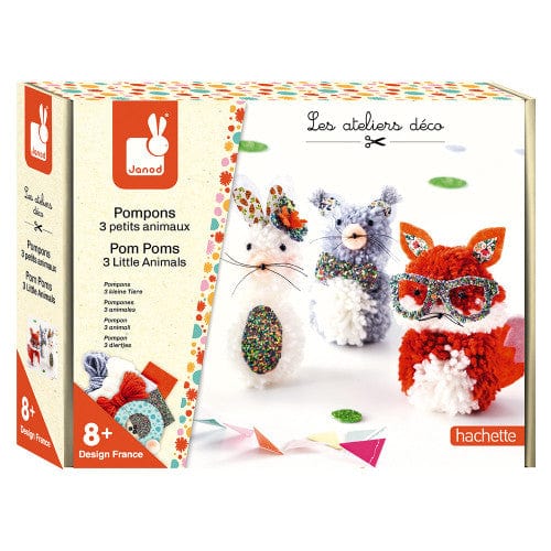 Les ateliers déco - 3 petits animaux