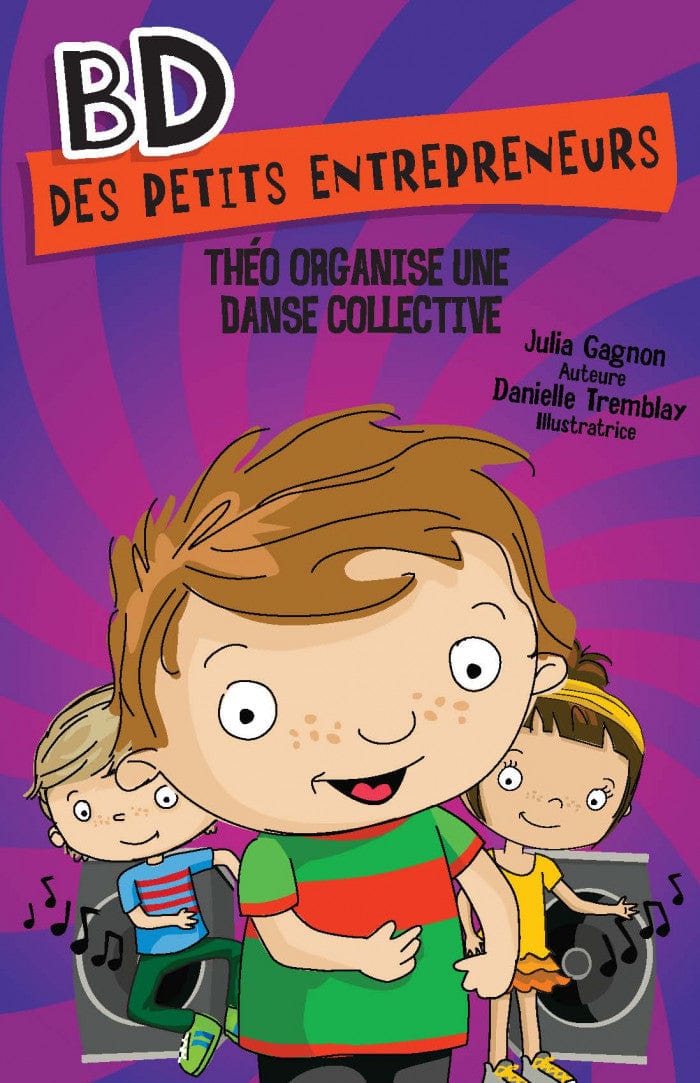 BD des petits entrepreneurs - Théo organise une danse collective