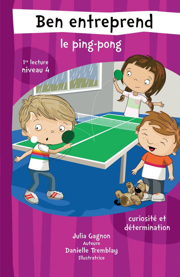 Ben entreprend - le ping-pong