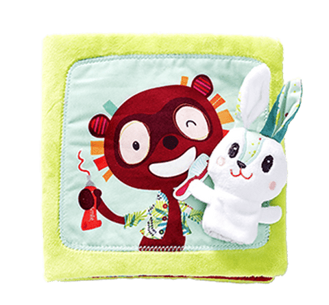 Livre d'éveil - Petit lapin dentiste