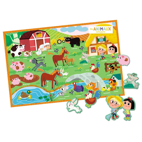 Ma première pochette d'aimants animaux de la ferme