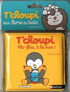 T'choupi - Flic-flac à la mer- Livre bain