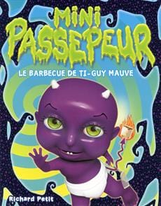 Mini-passepeur - Le barbecue de Ti-guy mauve