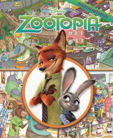 Cherche et trouve - Zootopia