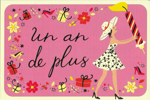 Carte postale - Anniversaire - SF10