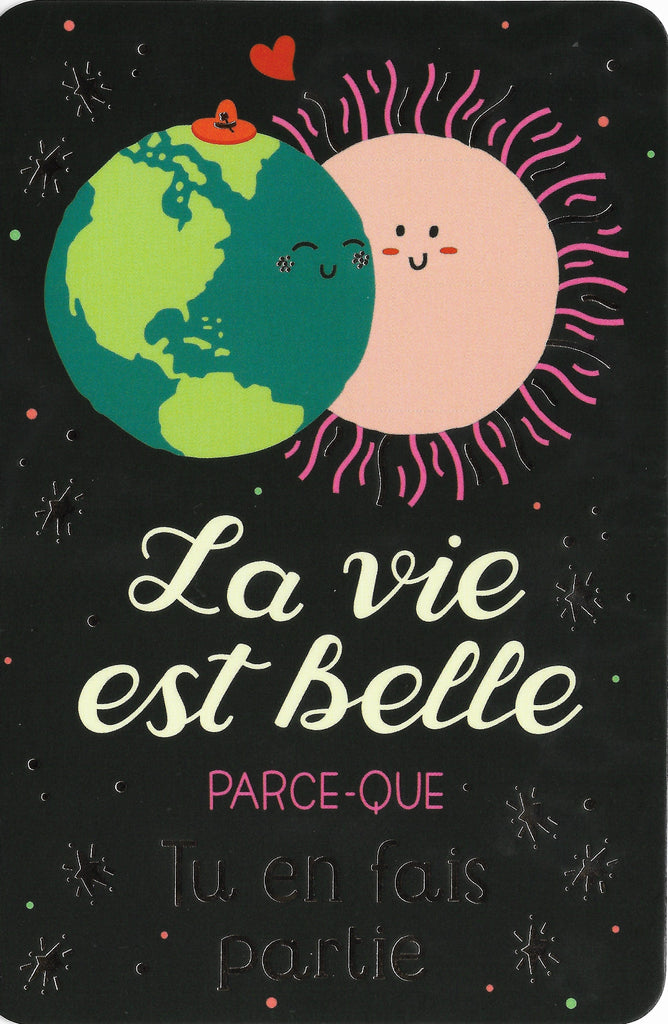 Carte postale - Amitié - FO18