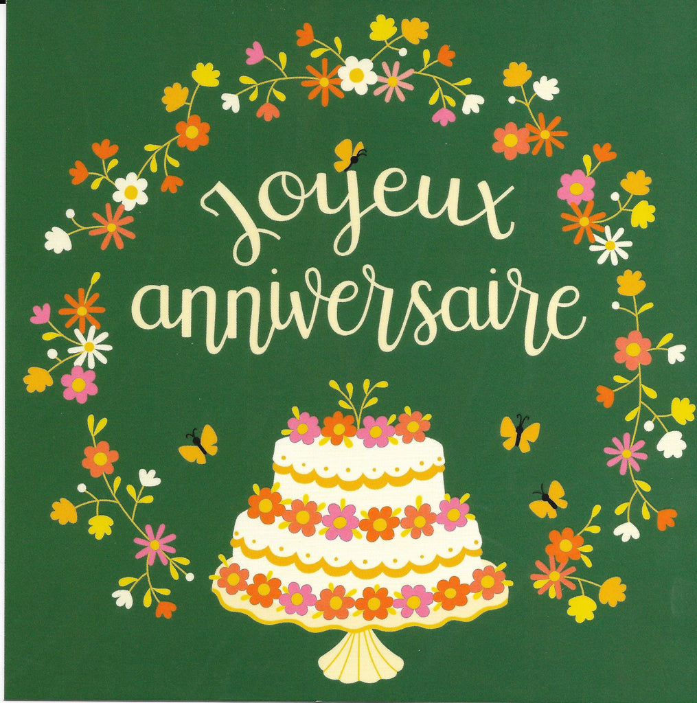 Carte postale - Anniversaire - CE02