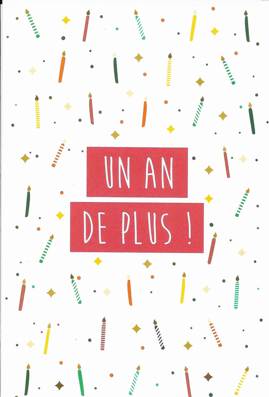 Carte postale - Anniversaire - HV26