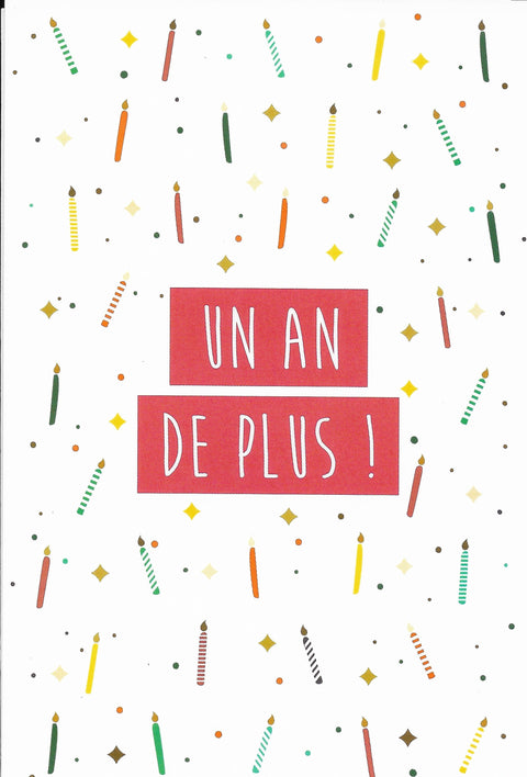 Carte postale - Anniversaire - HV26