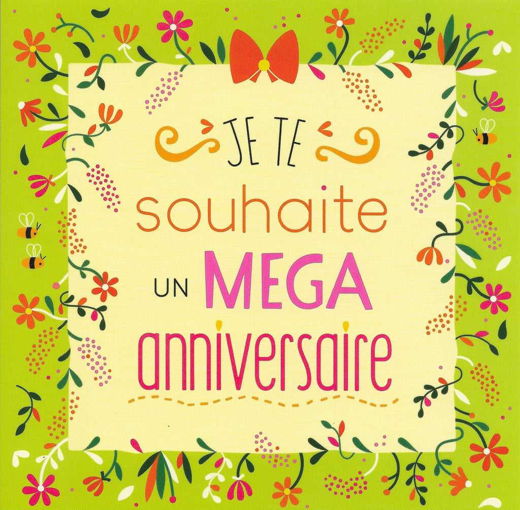 Carte postale - Anniversaire - CE03
