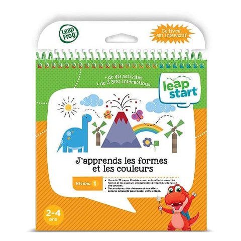 LeapStart - J'apprends les formes et les couleurs - Livre d'activités - Niveau 1