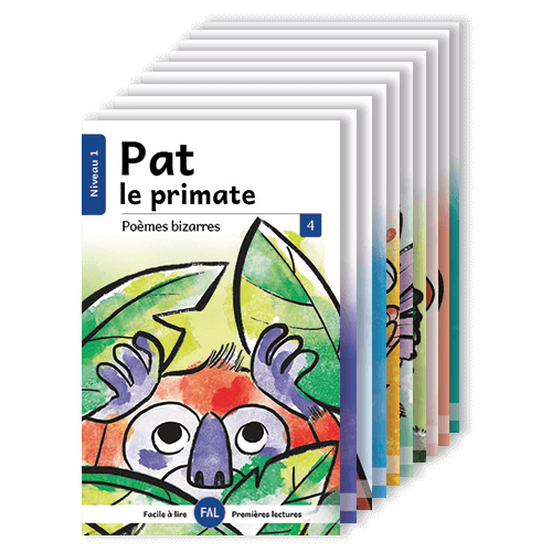 Ensemble Facile à lire - Poèmes bizarres - Niveau 1