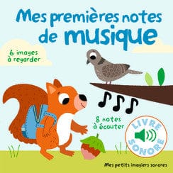 Livre sonore - Mes premières notes de musique