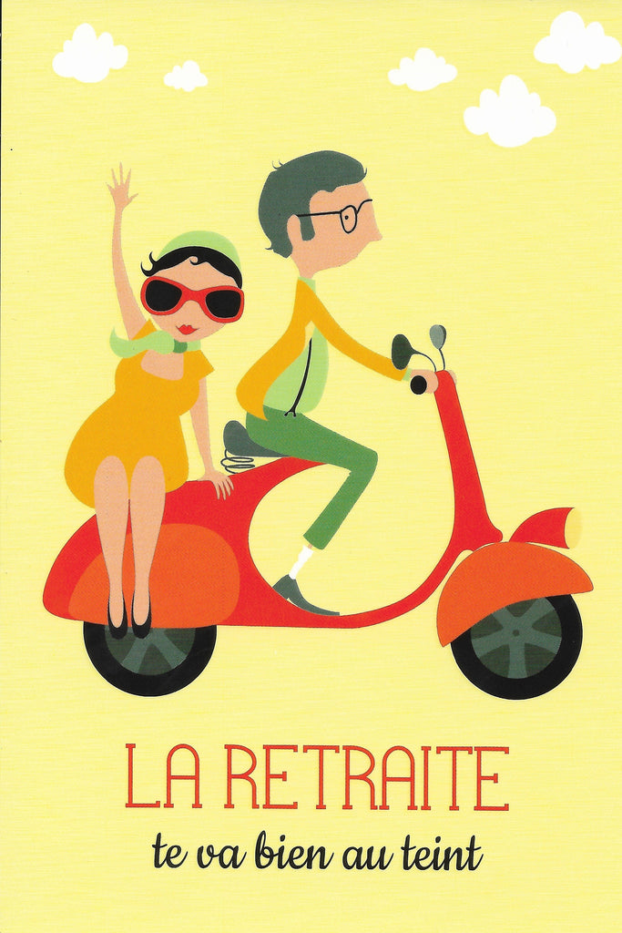 Carte postale - Retraite - AD55